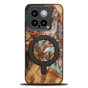 Etui Bewood Unique na Xiaomi 14 Pro - Planets - Jowisz z MagSafe