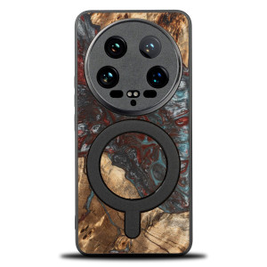 Etui Bewood Unique na Xiaomi 14 Ultra - Planets - Pluton z MagSafe