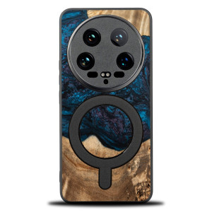 Etui Bewood Unique na Xiaomi 14 Ultra - Planets - Neptun z MagSafe