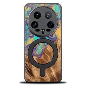 Etui Bewood Unique na Xiaomi 14 Ultra - Planets - Merkury z MagSafe