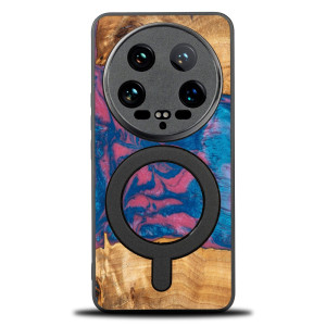 Etui Bewood Unique na Xiaomi 14 Ultra - Neons - Vegas z MagSafe