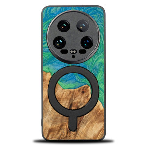 Etui Bewood Unique na Xiaomi 14 Ultra - Neons - Tokyo z MagSafe