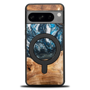 Etui Bewood Unique na Google Pixel 8 - Planets - Ziemia z MagSafe