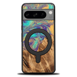 Etui Bewood Unique na Google Pixel 8 - Planets - Merkury z MagSafe
