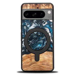 Etui Bewood Unique na Google Pixel 8 Pro - Planets - Ziemia z MagSafe