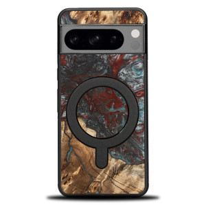 Etui Bewood Unique na Google Pixel 8 Pro - Planets - Pluton z MagSafe