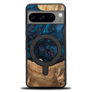 Etui Bewood Unique na Google Pixel 8 Pro - Planets - Neptun z MagSafe