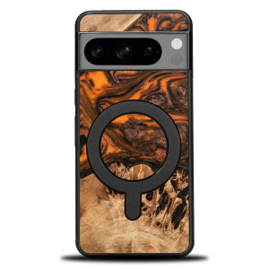 Etui Bewood Unique na Google Pixel 8 Pro - Orange z MagSafe
