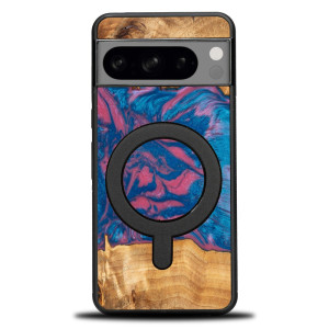 Etui Bewood Unique na Google Pixel 8 Pro - Neons - Vegas z MagSafe