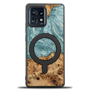 Etui Bewood Unique na Motorola Edge 40 Pro - Planets - Uran z MagSafe