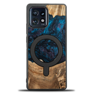 Etui Bewood Unique na Motorola Edge 40 Pro - Planets - Neptun z MagSafe