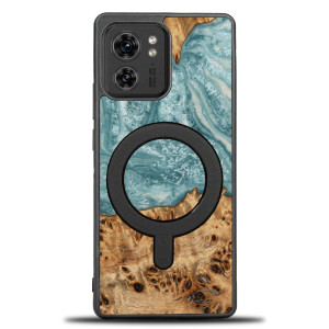 Etui Bewood Unique na Motorola Edge 40 - Planets - Uran z MagSafe