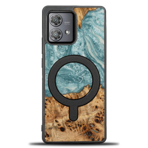 Etui Bewood Unique na Motorola Edge 40 Neo - Planets - Uran z MagSafe