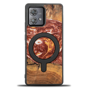 Etui Bewood Unique na Motorola Edge 40 Neo - Planets - Mars z MagSafe