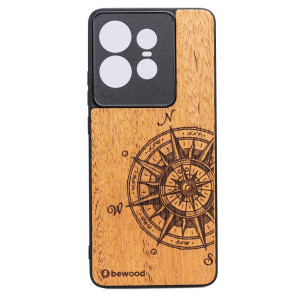 Drewniane Etui Bewood do Motorola Edge 50 Pro TRAVELER MERBAU