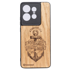 Drewniane Etui Bewood do Motorola Edge 50 Pro KOTWICA DĄB