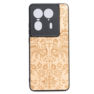 Drewniane Etui Bewood do Motorola Edge 50 Ultra POLSKI FOLK ANIEGRE