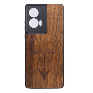Drewniane Etui Bewood do Motorola Edge 50 Fusion JELEŃ IMBUIA