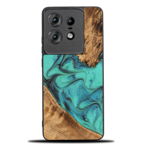 Etui Bewood Unique do Motorola Edge 50 Pro - Turquoise
