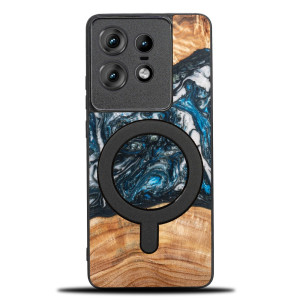 Etui Bewood Unique do Motorola Edge 50 Pro - Planets - Ziemia z MagSafe