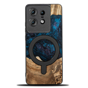 Etui Bewood Unique do Motorola Edge 50 Pro - Planets - Neptun z MagSafe