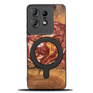 Etui Bewood Unique do Motorola Edge 50 Pro - Planets - Mars z MagSafe