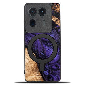 Etui Bewood Unique do Motorola Edge 50 Ultra - Violet z MagSafe