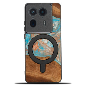 Etui Bewood Unique do Motorola Edge 50 Ultra - Planets - Saturn z MagSafe