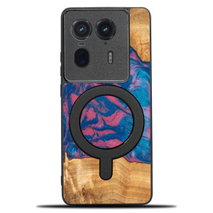 Etui Bewood Unique do Motorola Edge 50 Ultra - Neons - Vegas z MagSafe