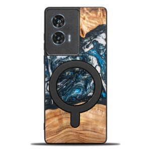 Etui Bewood Unique do Motorola Edge 50 Fusion - Planets - Ziemia z MagSafe