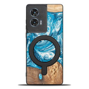 Etui Bewood Unique do Motorola Edge 50 Fusion - Planets - Uran z MagSafe