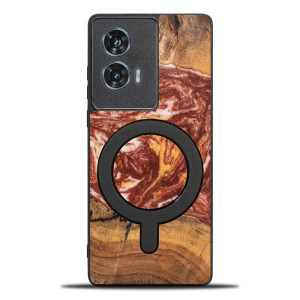 Etui Bewood Unique do Motorola Edge 50 Fusion - Planets - Mars z MagSafe