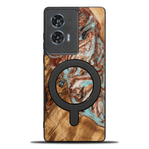 Etui Bewood Unique do Motorola Edge 50 Fusion - Planets - Jowisz z MagSafe
