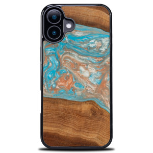Etui Bewood Unique do iPhone 16 - Planets - Saturn
