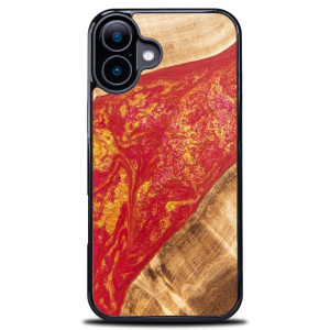Etui Bewood Unique do iPhone 16 - Neons - Paris
