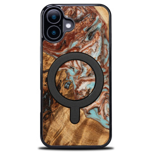 Etui Bewood Unique do iPhone 16 - Planets - Jowisz z MagSafe