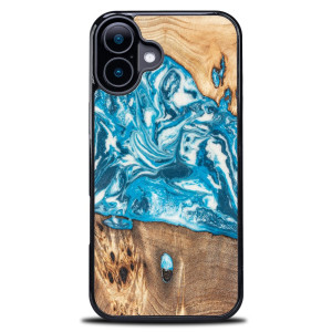 Etui Bewood Unique do iPhone 16 Plus - Planets - Uran