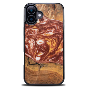 Etui Bewood Unique do iPhone 16 Plus - Planets - Mars