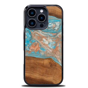 Etui Bewood Unique do iPhone 16 Pro - Planets - Saturn