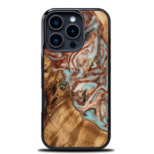 Etui Bewood Unique do iPhone 16 Pro - Planets - Jowisz