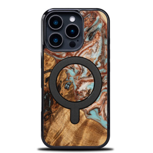 Etui Bewood Unique do iPhone 16 Pro - Planets - Jowisz z MagSafe