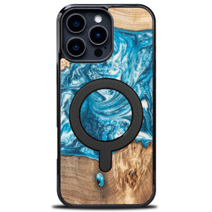 Etui Bewood Unique do iPhone 16 Pro Max - Planets - Uran z MagSafe