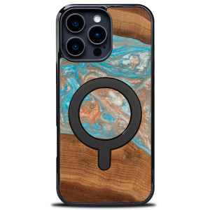 Etui Bewood Unique do iPhone 16 Pro Max - Planets - Saturn z MagSafe