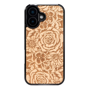 Drewniane Etui Bewood do iPhone 16 RóżE ANIEGRE