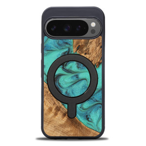Etui Bewood Unique do Google Pixel 9/9 Pro - Turquoise z MagSafe