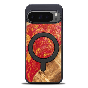 Etui Bewood Unique do Google Pixel 9 Pro XL - Neons - Paris z MagSafe