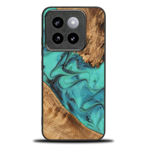 Etui Bewood Unique do Xiaomi 14T - Turquoise