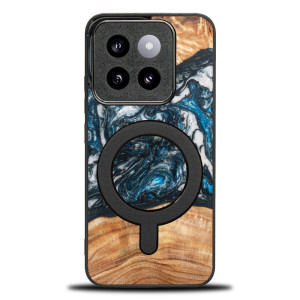 Etui Bewood Unique do Xiaomi 14T - Planets - Ziemia z MagSafe
