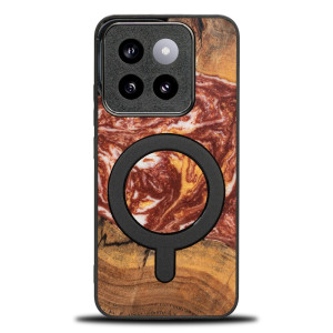 Etui Bewood Unique do Xiaomi 14T - Planets - Mars z MagSafe