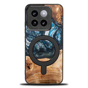 Etui Bewood Unique do Xiaomi 14T Pro - Planets - Ziemia z MagSafe